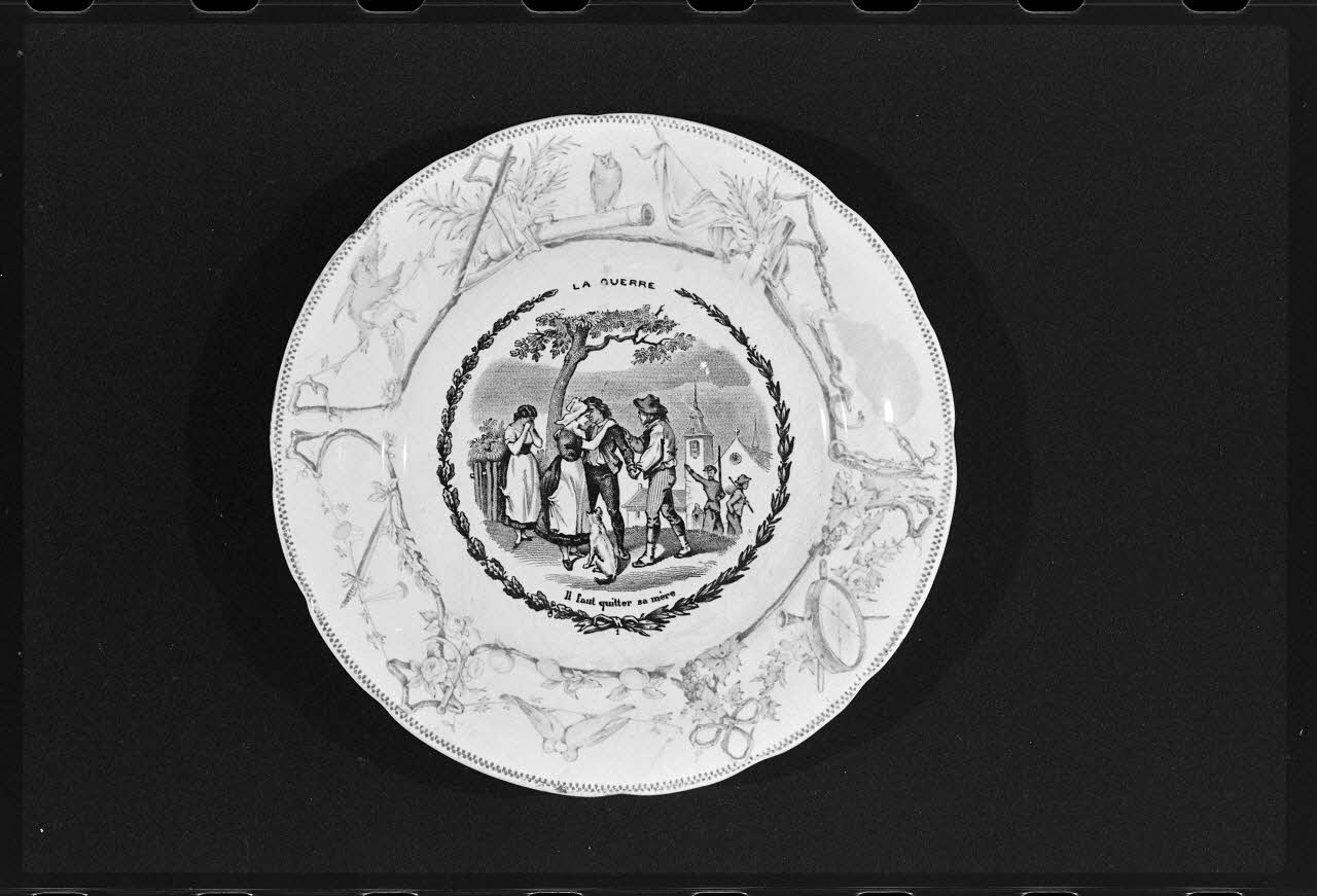 Marc Beaudenom photographie Assiette France 1978 Ph.1978.1.726 Photo