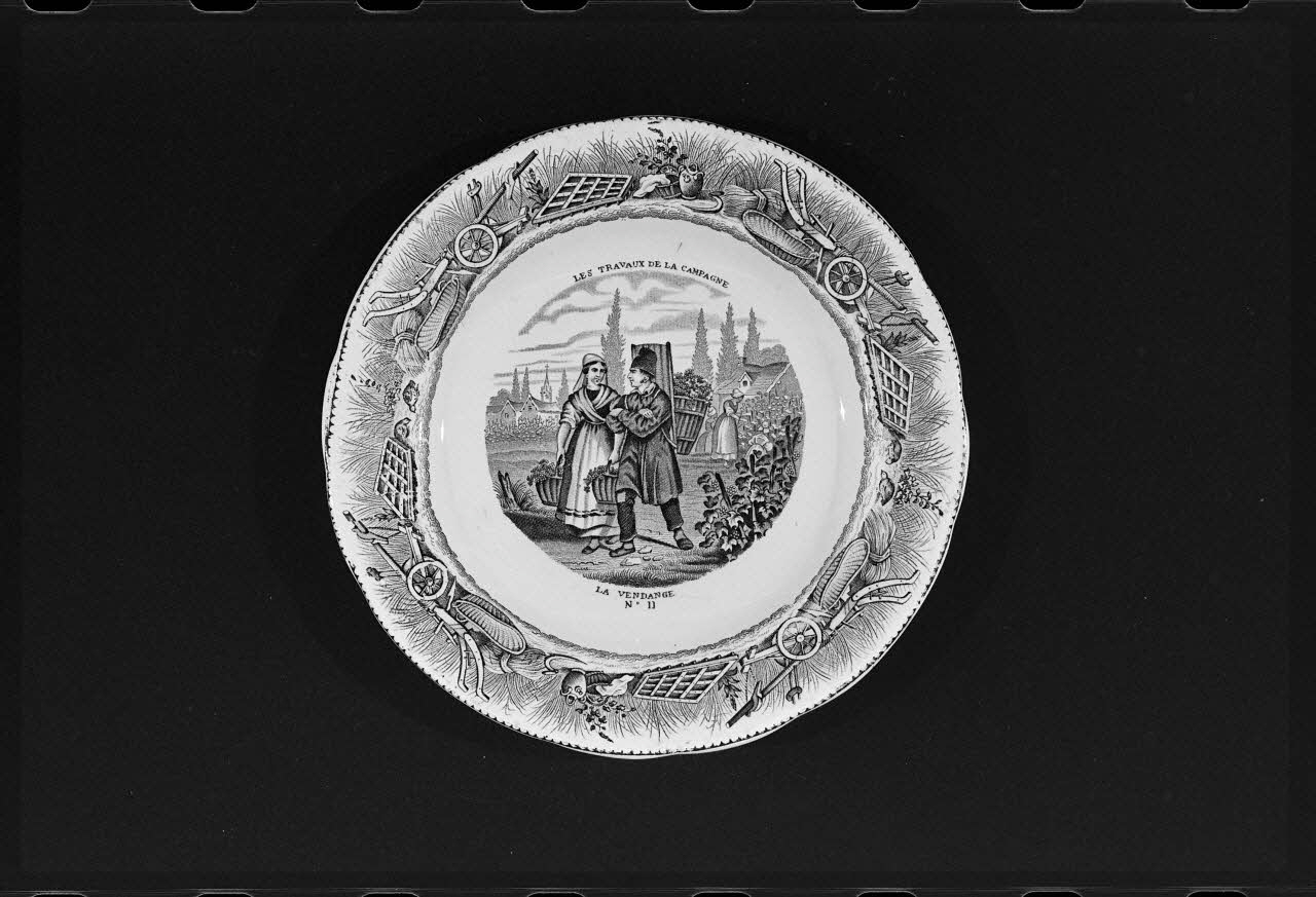 Marc Beaudenom photographie Assiette France 1978 Ph.1978.1.740  Photo