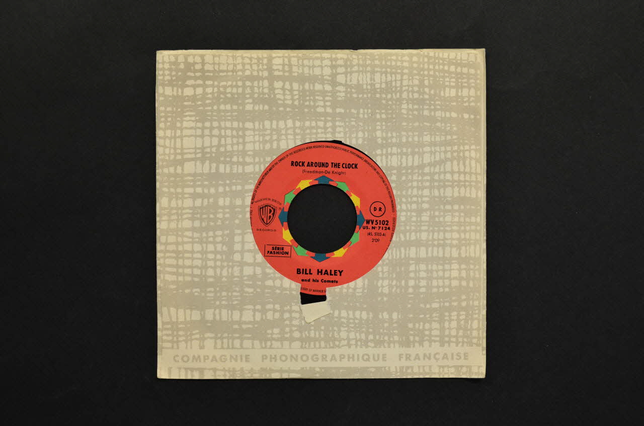 disque 45 tours Rock around the clock 2001.69.16.539 Photo Mucem