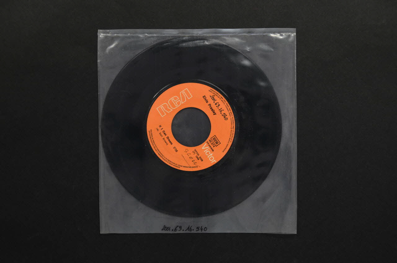 disque 45 tours Edge of reality 2001.69.16.540 Photo Mucem