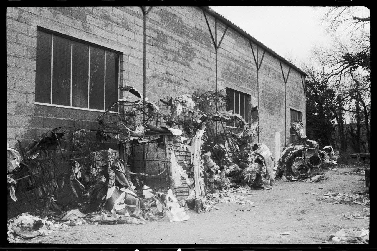 photographie Extérieur d'un hangar Ph.1978.40.14 Photo