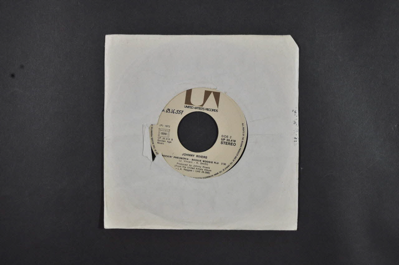 disque 45 tours Come home America 2001.69.16.557 Photo Mucem