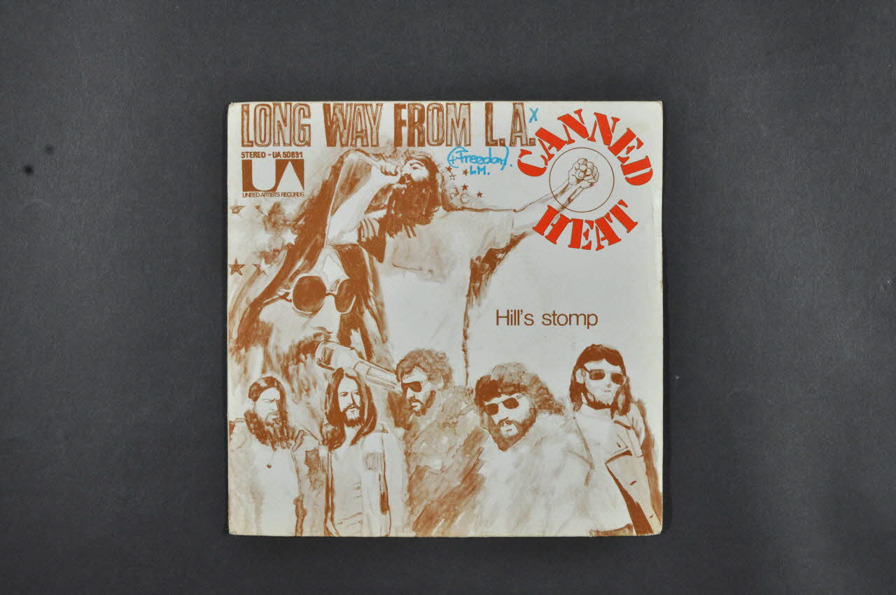 disque 45 tours Hill's stomp 2001.69.16.561.1-2  Photo Mucem