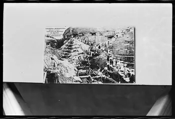 photographie Carte postale. Carrière de kaolin. Début du 19è siècle Ph.1978.7.8 Photo