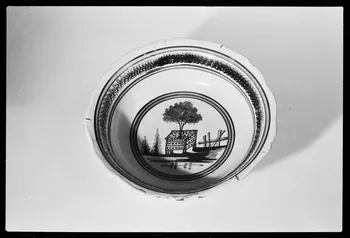 photographie Jatte à décor paysagé Ph.1979.1.1540 Photo