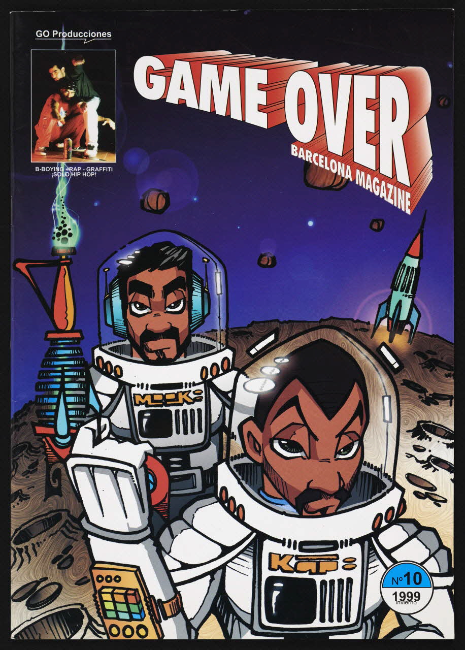 Zeta ; Kapi ; Mookie magazine Game Over Catalogne, Espagne 1999 2017.8.11.2 Photo Mucem / Marianne Kuhn