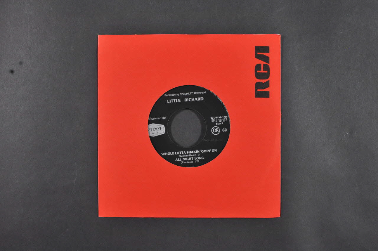 disque 45 tours She knows how to rock 2001.69.16.591.1-2 Photo Mucem