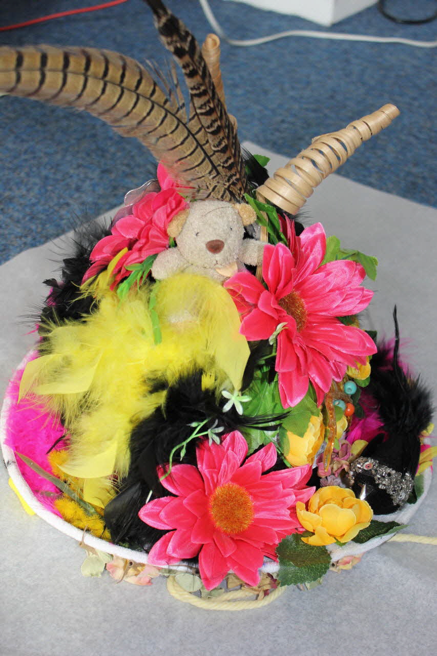 Liliane Benoit chapeau Chapeau de "Ma tante" Nord-Pas-de-Calais, France 2012 2014.29.1 Photo Mucem