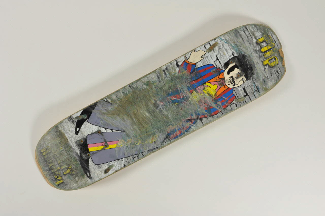 Flip planche de skateboard Pro model "Geoff Rowley" Etats-Unis 1996 2002.57.2 Photo Mucem