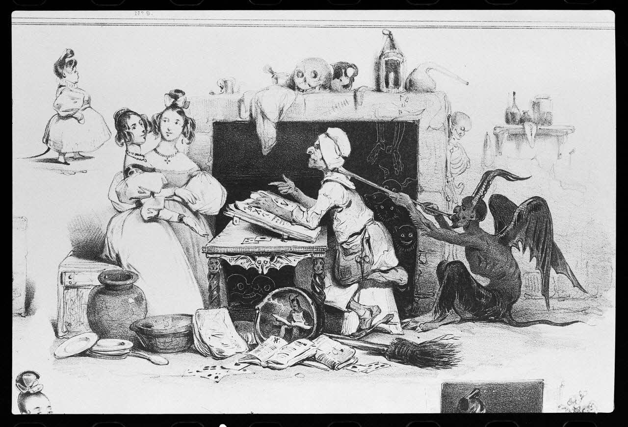 photographie Estampe représentant des Diableries Ph.1979.2.191 Photo