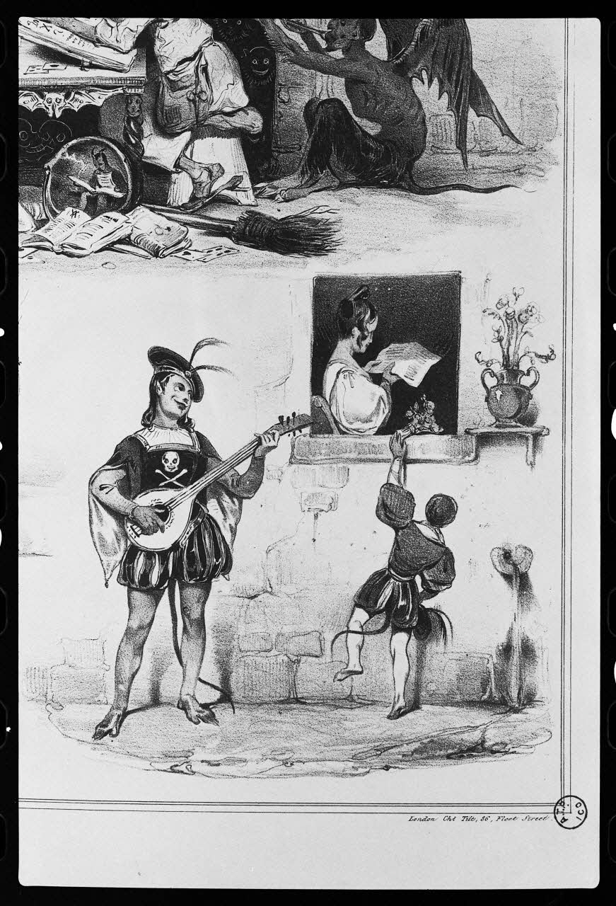 photographie Estampe représentant des Diableries Ph.1979.2.193 Photo