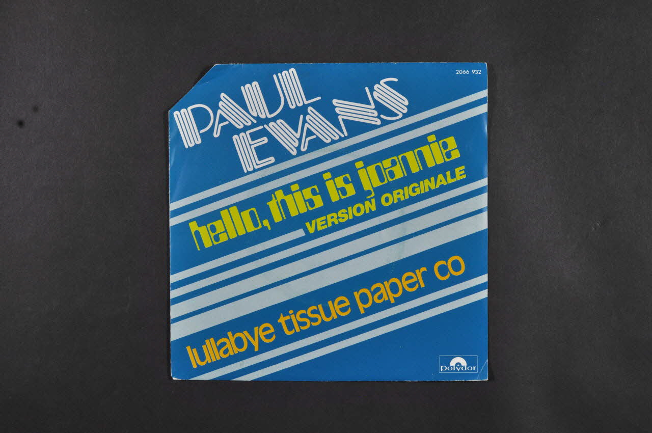 disque 45 tours Lullabye tissue paper co 2001.69.16.621.1-2 Photo Mucem