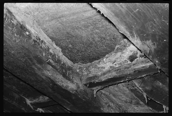 photographie Détail du plancher du grenier d'une remise Ph.1979.45.473 Photo