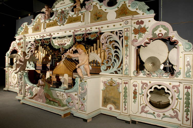 Firme Gavioli ; Gaudin orgue monumental Italie 1895 2002.69.1.1 Photo Mucem