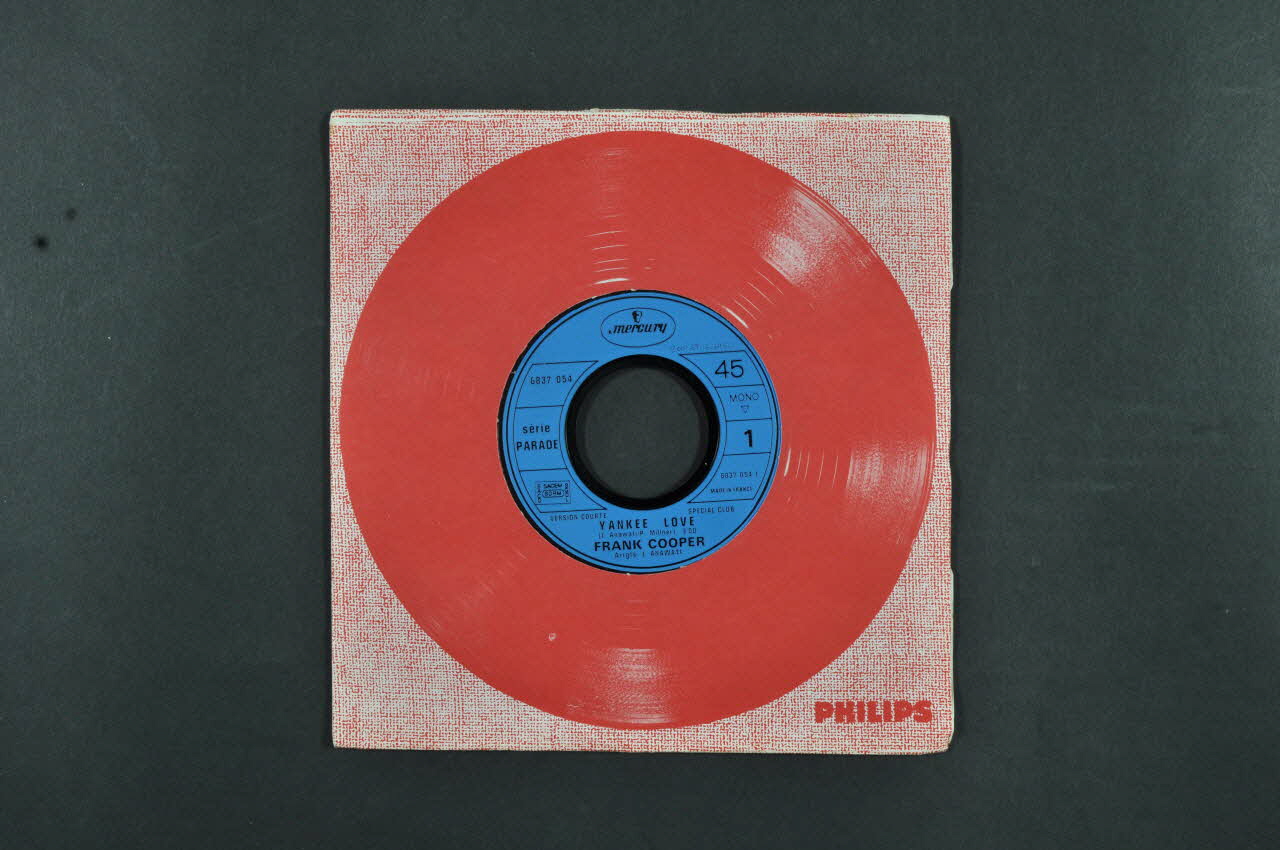 disque 45 tours I will be Frank to you 2001.69.16.675.1-2 Photo Mucem