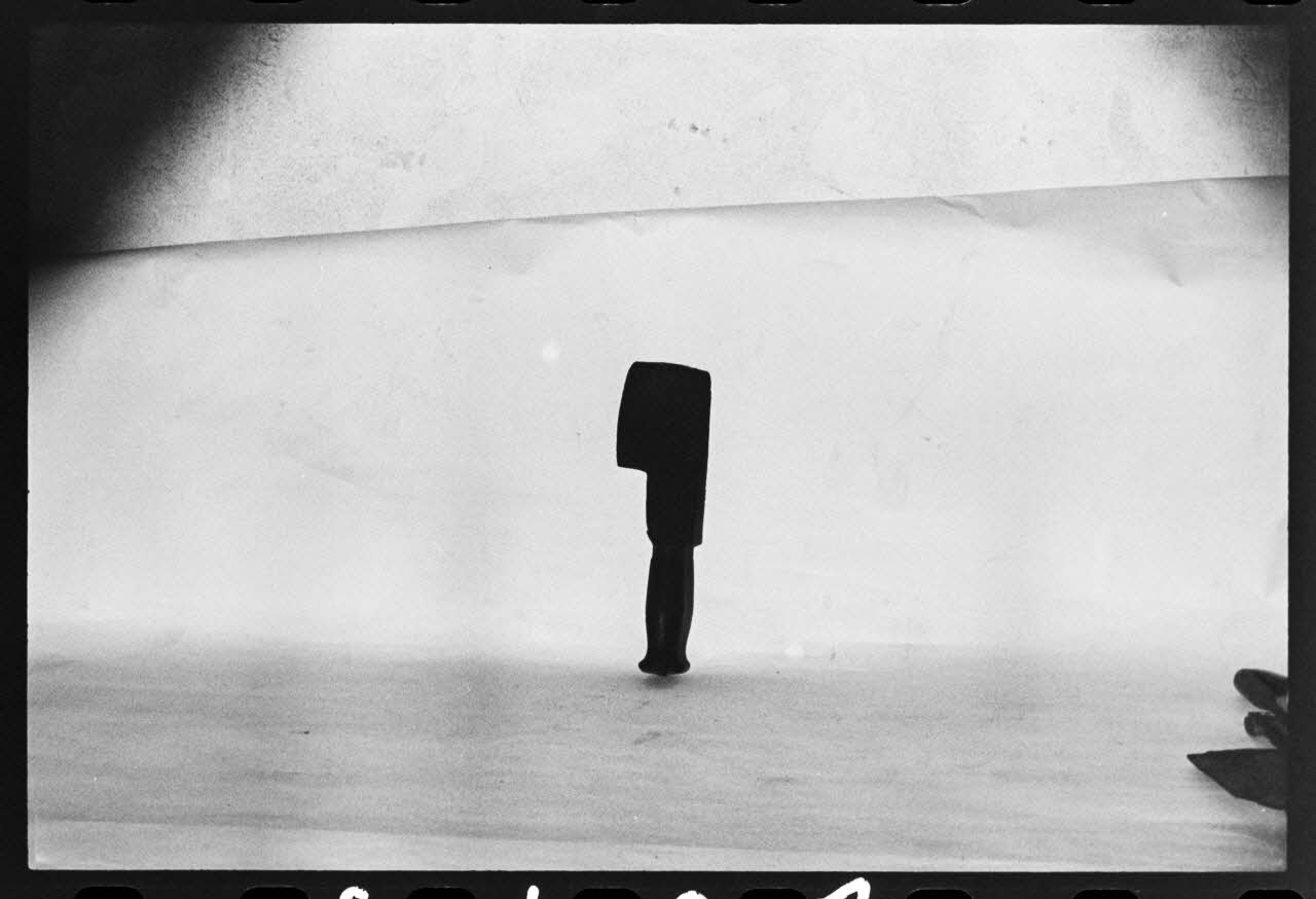 photographie MNATP. Antenne corse. Couperet, "marazzu", nom local Ph.1981.1.2197 Photo