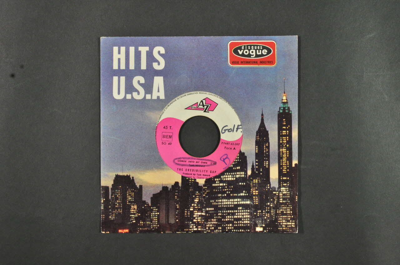 disque 45 tours Bein' like the birdies 2001.69.16.703.1-2 Photo Mucem