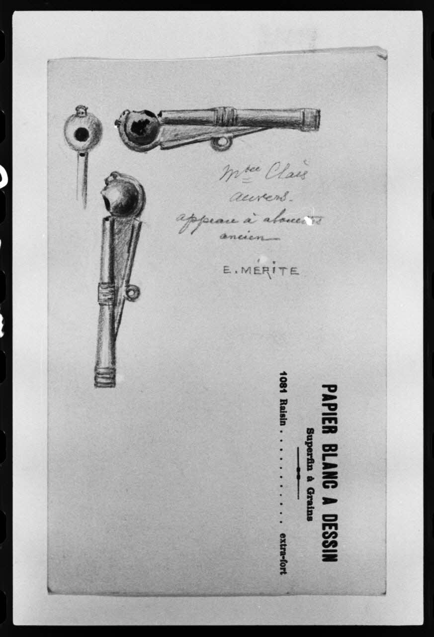 photographie Dessin représentant un appeau Ph.1981.2.273 Photo