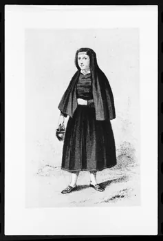 photographie Estampe de Frédéric Sorrieu. Costume de femme en 1865 dans "Découverte du costume breton" de Rossel et Vidal Ph.1981.43.30 Photo