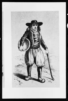 photographie Estampe de Frédéric Sorrieu. Costume d'homme en 1865 dans "Découverte du costume breton" de Rossel et Vidal Ph.1981.43.33 Photo