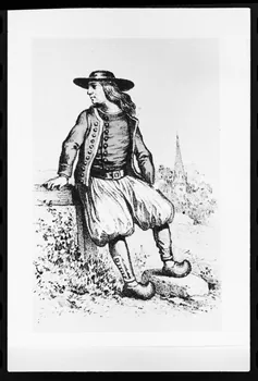 photographie Estampe de Frédéric Sorrieu. Costume d'homme en 1865 dans "Découverte du costume breton" de Rossel et Vidal Ph.1981.43.37 Photo