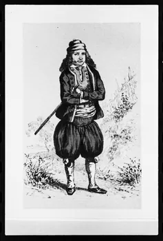 photographie Estampe de Frédéric Sorrieu. Costume d'homme en 1865 dans "Découverte du costume breton" de Rossel et Vidal Ph.1981.43.38 Photo