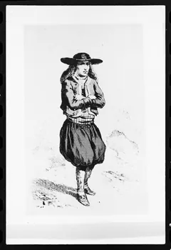photographie Estampe de Frédéric Sorrieu. Costume d'homme en 1865 dans "Découverte du costume breton" de Rossel et Vidal Ph.1981.43.43 Photo
