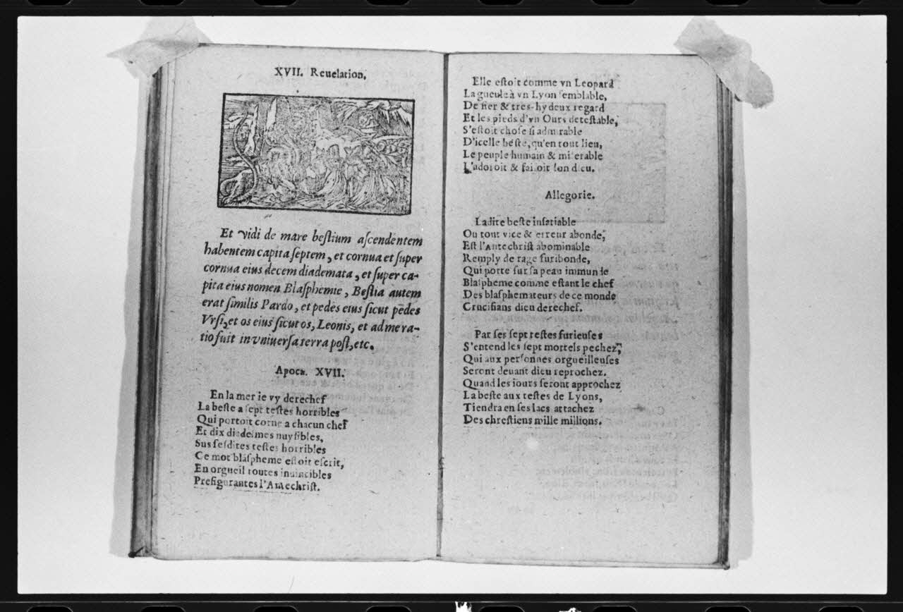 photographie Impression populaire. Illustration. "Les merveilleuses révélations de saint Jean" Ph.1981.53.19 Photo