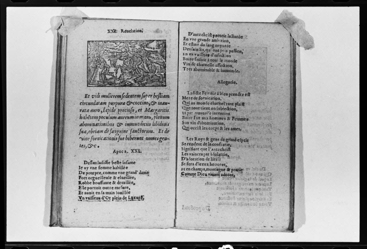 photographie Impression populaire. Illustration. "Les merveilleuses révélations de saint Jean" Ph.1981.53.23 Photo