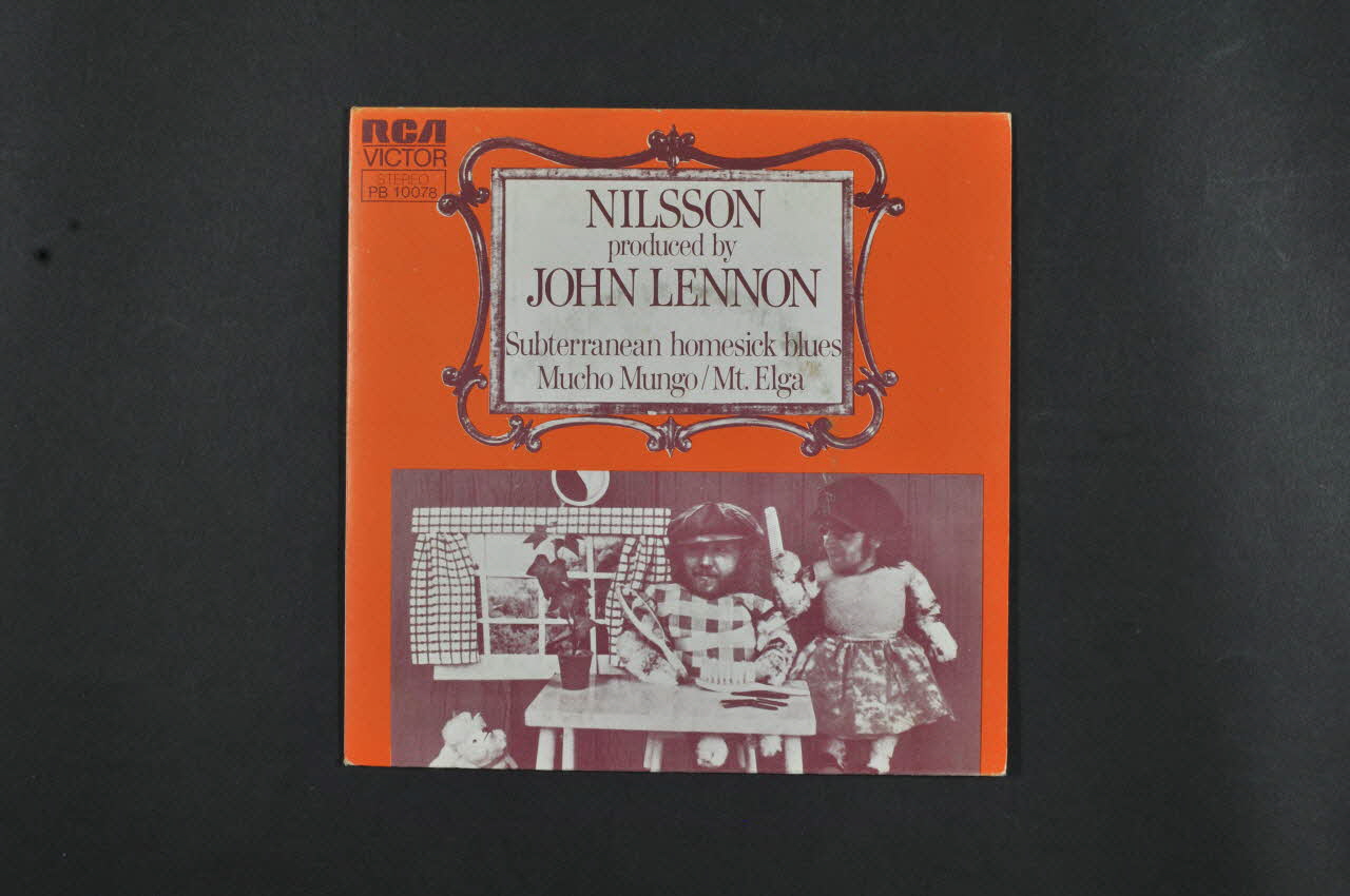 disque 45 tours Subterranean homesick blues 2001.69.16.754.1-2 Photo Mucem