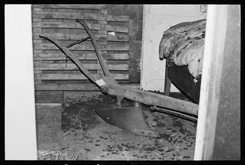 photographie Charrue avec versoir fixe sans la reille Ph.1982.1.561  Photo