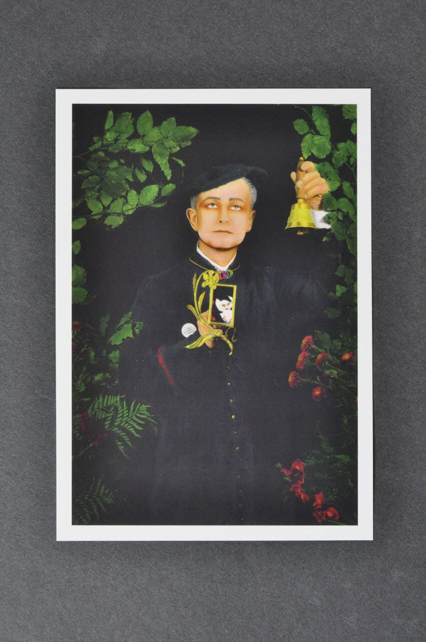 Soeurs de la Perpétuelle Indulgence - San Francisco carte postale "Dom Calcul" Ile-de-France, France 1992 2002.92.18 Photo Mucem