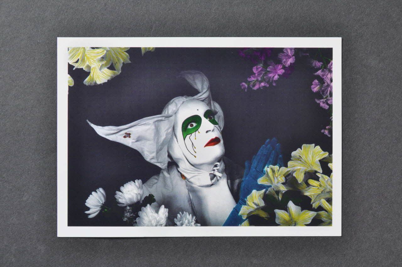 Soeurs de la Perpétuelle Indulgence - San Francisco carte postale "Soeur Marie" Ile-de-France, France 1992 2002.92.19 Photo Mucem