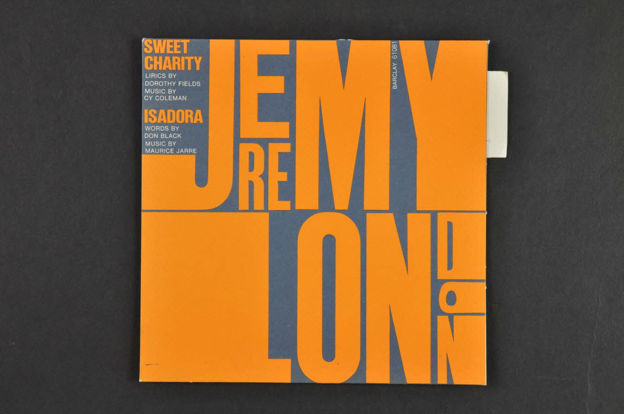 pochette de disque Isadora 2001.69.16.797 Photo Mucem