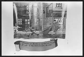 photographie Dessins humoristiques faits à l'occasion de la quintaine (1960 à 1970) Ph.1982.50.1 Photo