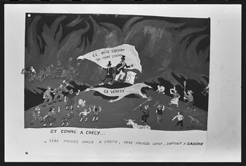 photographie Dessins humoristiques faits à l'occasion de la quintaine (1960 à 1970) Ph.1982.50.6 Photo