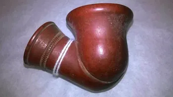 fourneau de pipe Fourneau de pipe en terre cuite de Tophane Marmara, Turquie 1800-1825 2016.17.6 Photo Mucem