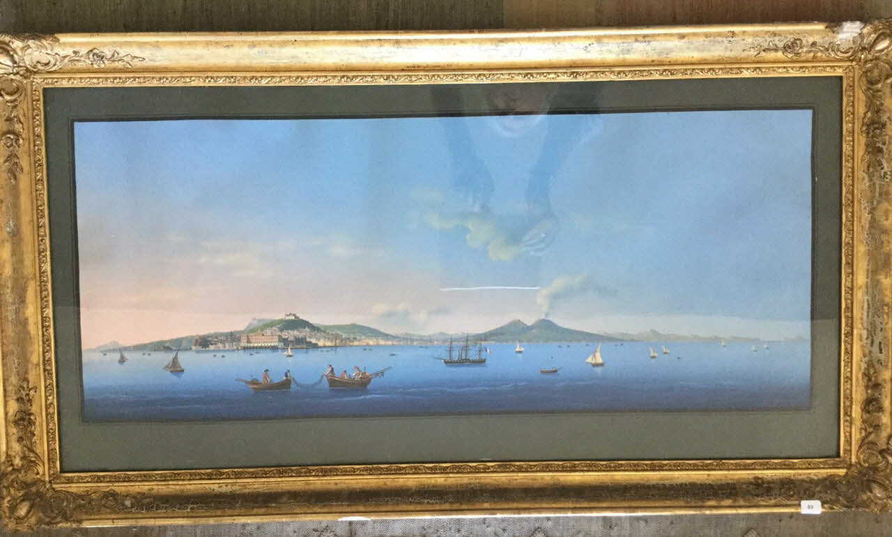 panorama Vue de Naples 2016.27.1 Photo Mucem