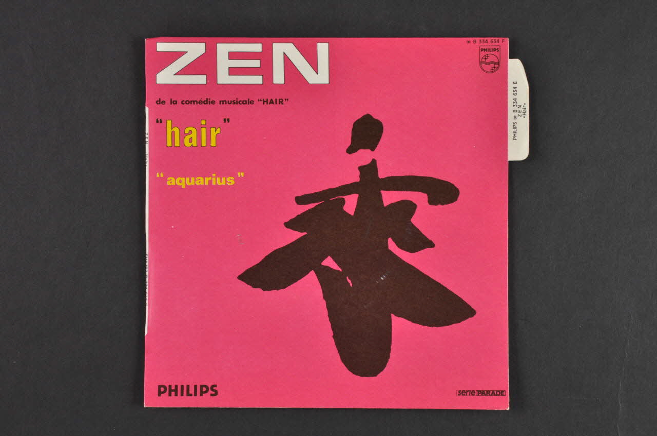 pochette de disque Zen 2001.69.16.806 Photo Mucem