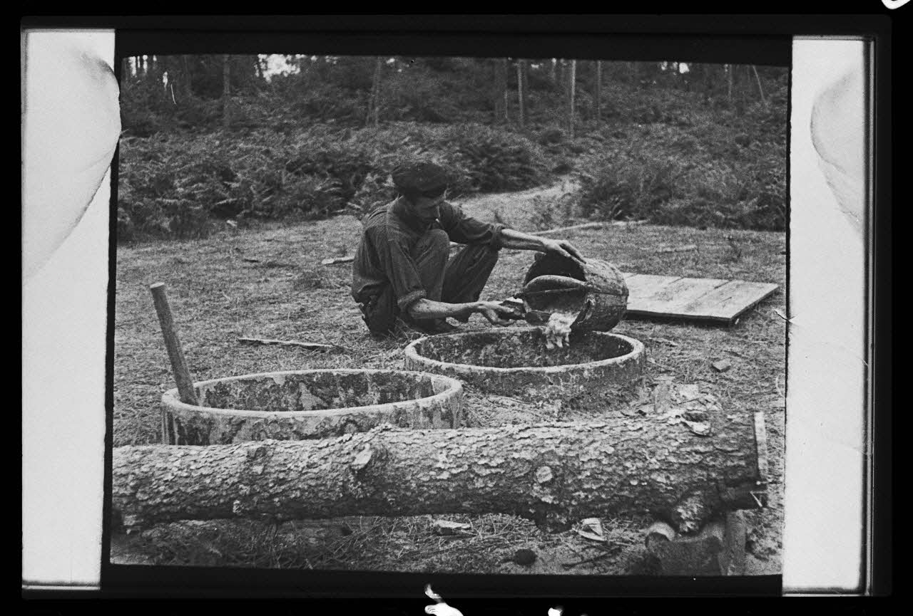 photographie MNATP. Chantier 1425. Enquête sur l'architecture rurale de la France (1968 - 1990) Ph.1982.338.34 Photo Mucem / Aventur, F.