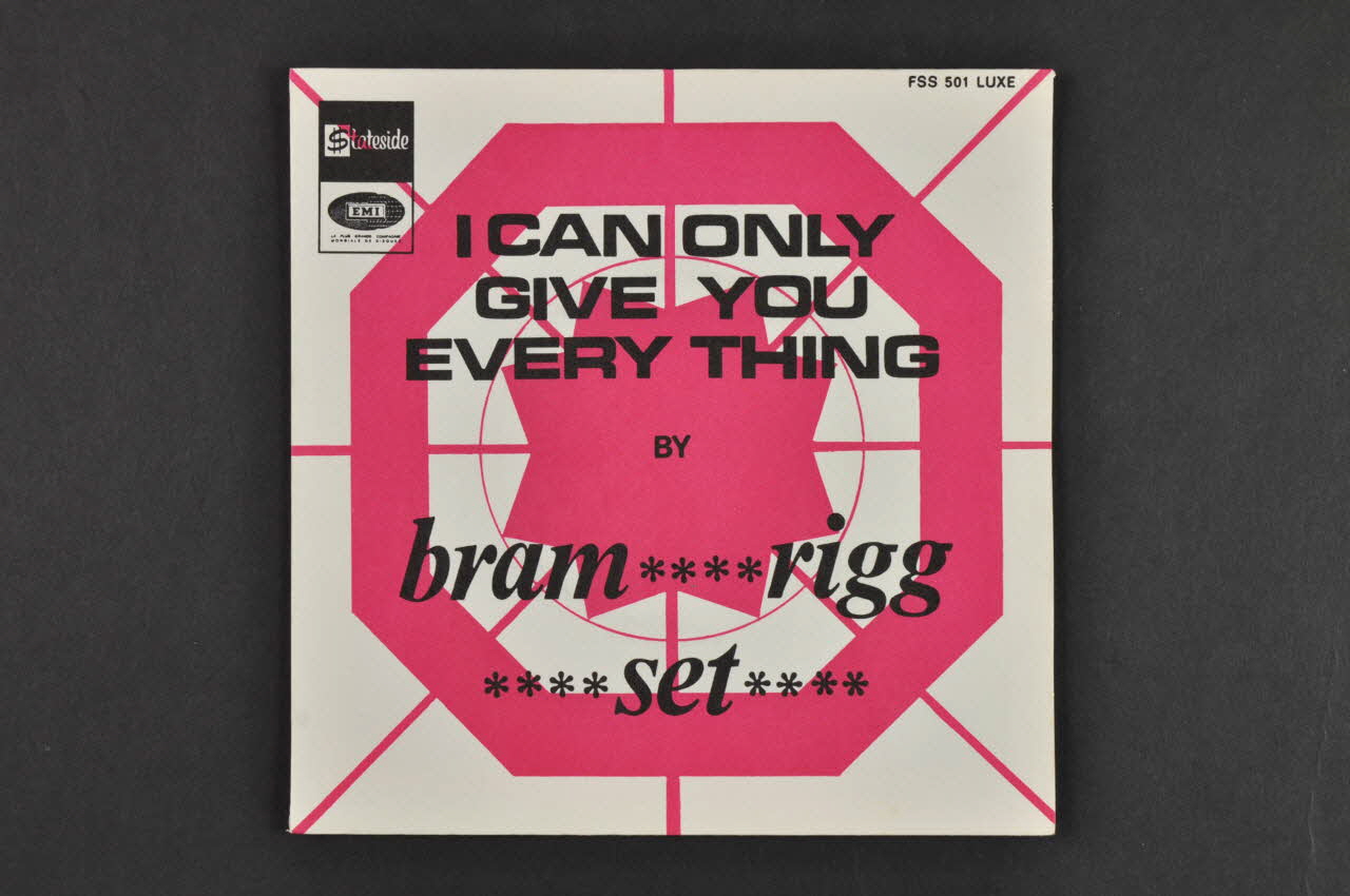 pochette de disque I can only give you every thing 2001.69.16.841 Photo Mucem