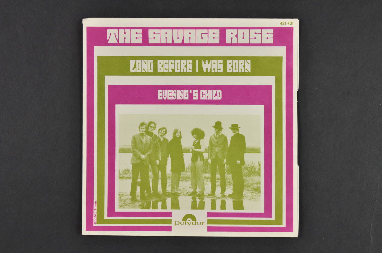 pochette de disque Evening's child 2001.69.16.842 Photo Mucem