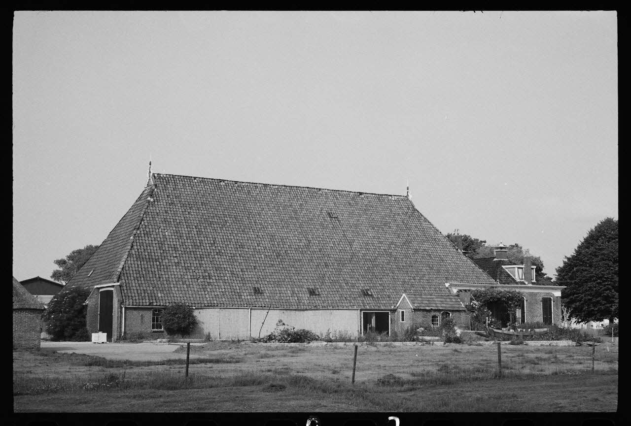 Jean Cuisenier photographie MNATP. Chantier 1425. Enquête sur l'architecture rurale de la France (1968 - 1990) Province de Frise, Pays-Bas 1982/7/3 Ph.1983.300.33 Photo