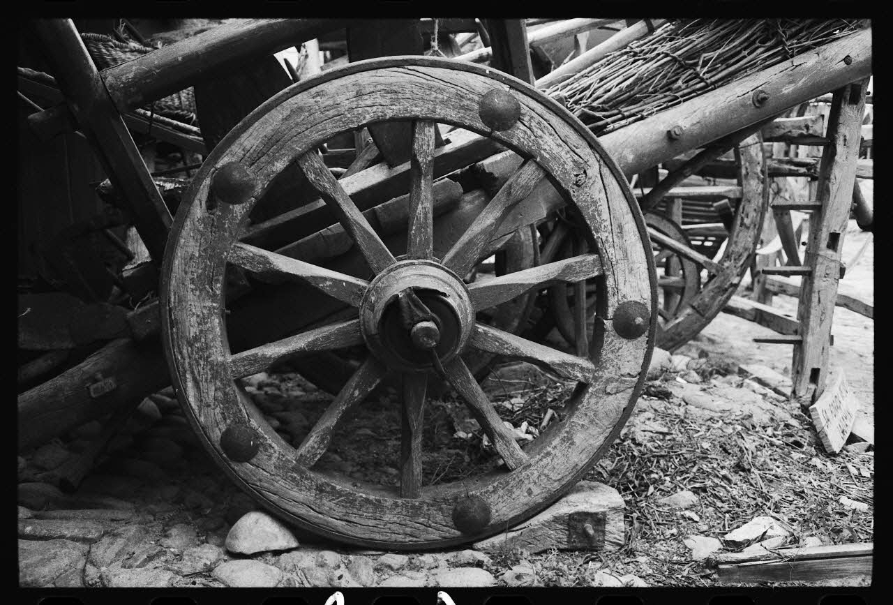 Jean Cuisenier photographie Enquête de l'AIMA (Association internationale des musées d'agriculture) conduite par Jean Cuisenier en Sardaigne (du 18 au 21 octobre 1982) Sardaigne, Italie 1982/10/18 Ph.1983.32.33 Photo