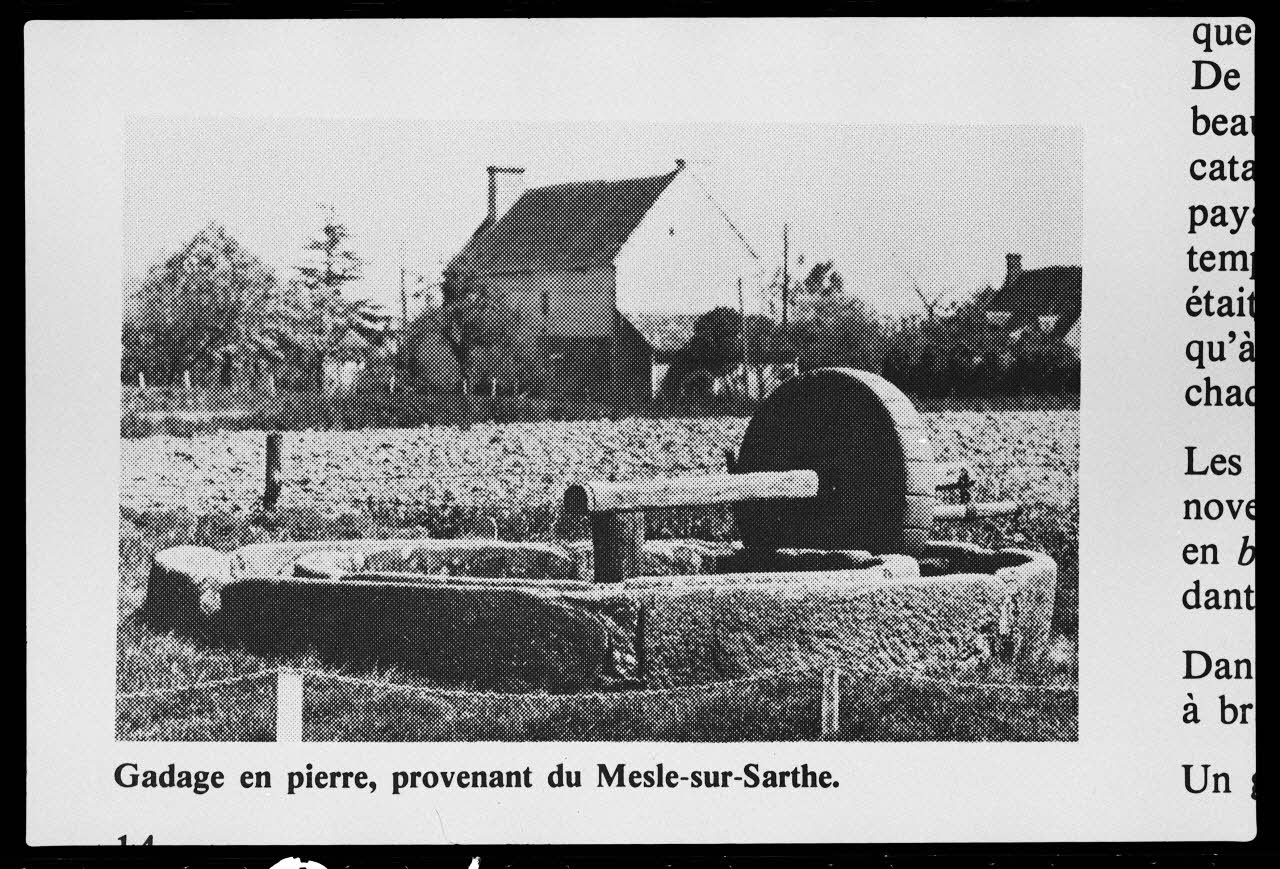 photographie Musée de Sainte-Gauburge-de-la-Coudre Ph.1983.3.31 Photo