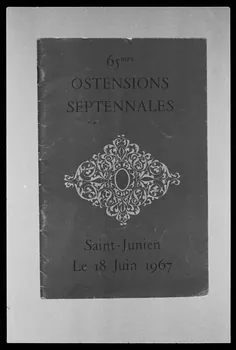 photographie Couverture de livret. Programme de saint Junien, 18 juin 1967 Ph.1983.51.2  Photo