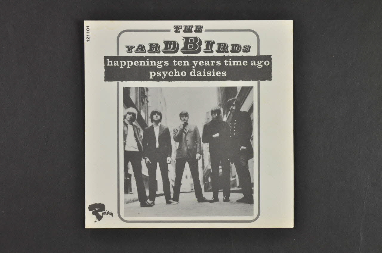 pochette de disque Psycho daisies 2001.69.16.858 Photo Mucem