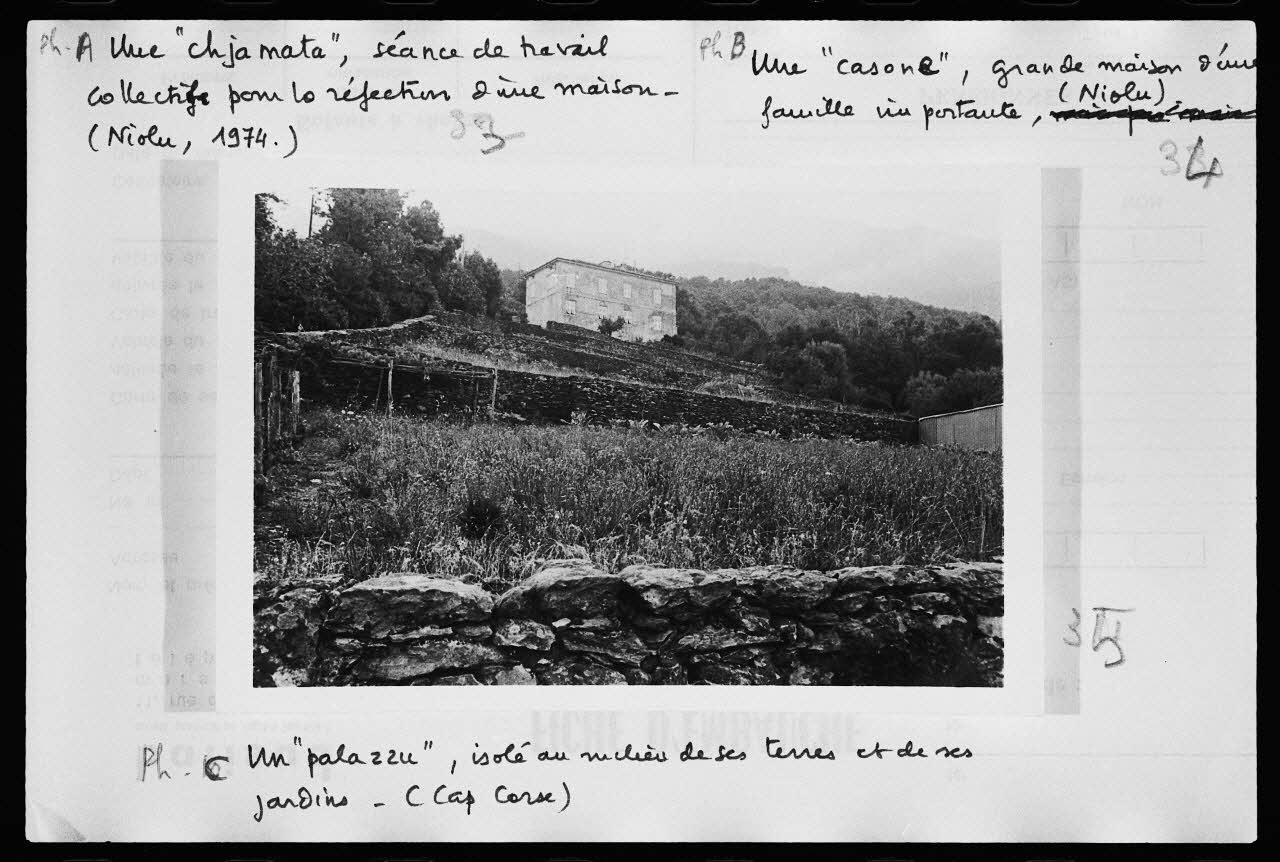 photographie MNATP. Chantier 1425. Enquête sur l'architecture rurale de la France (1968 - 1990) Ph.1983.303.6 Photo