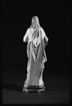 photographie Sacré Cœur datée du 19è siècle en plâtre Ph.1984.1.327  Photo