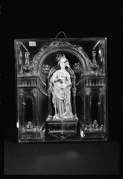 photographie Tableau en relief en céramique daté de 1860 Ph.1984.1.342 Photo
